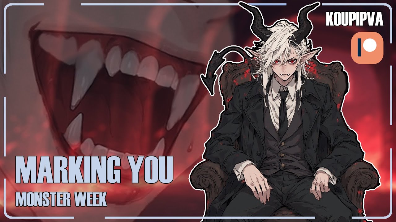 Marked by Your Demon Lover • Immersive Dark Romance Audio Scene • Possessive MMC / Obsessive  • M4F