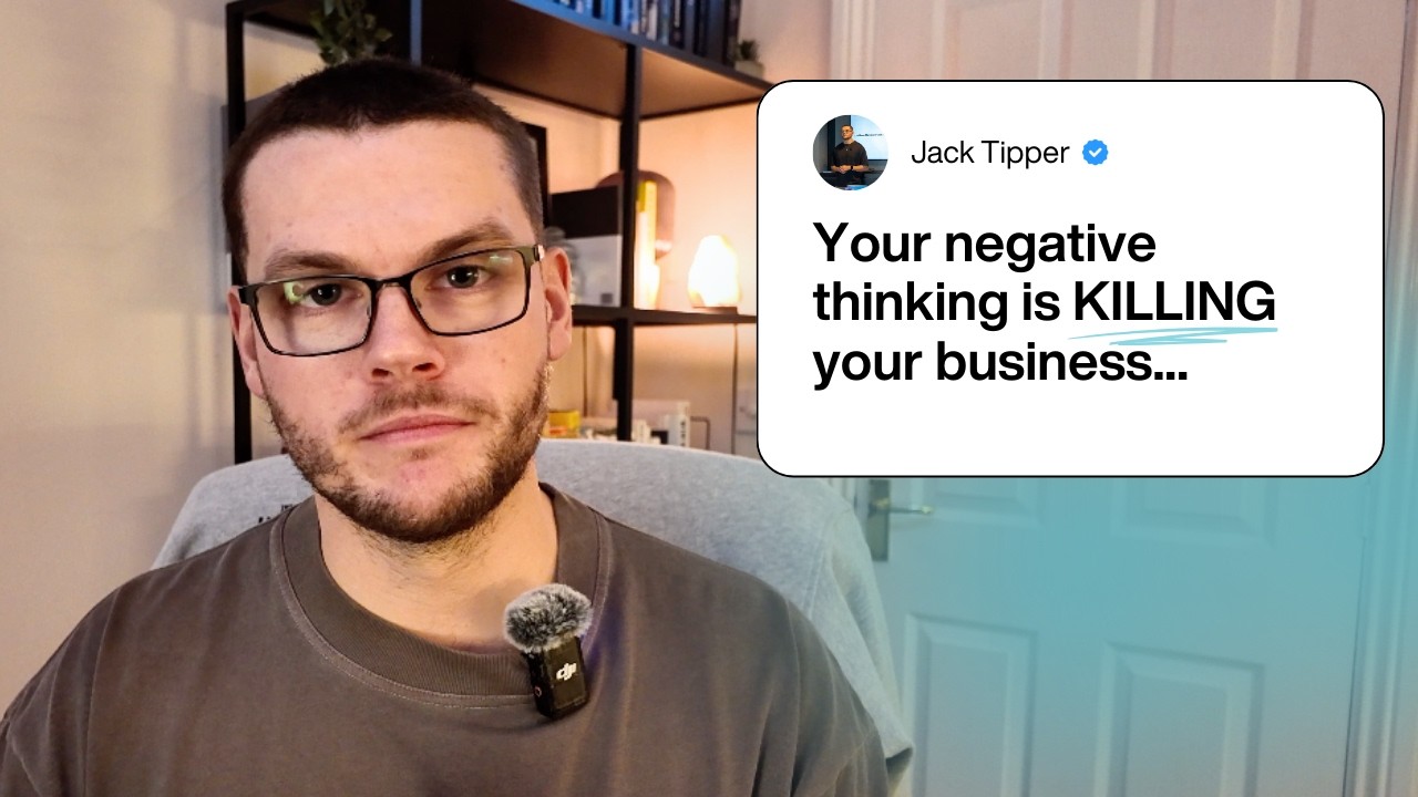 How to stop being negative about business...