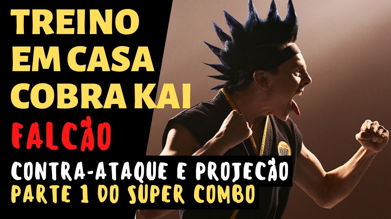 TREINO DO FALCÃO DE COBRA KAI | PARTE 1 - COMBO NO MERCY! | ARTES MARCIAIS