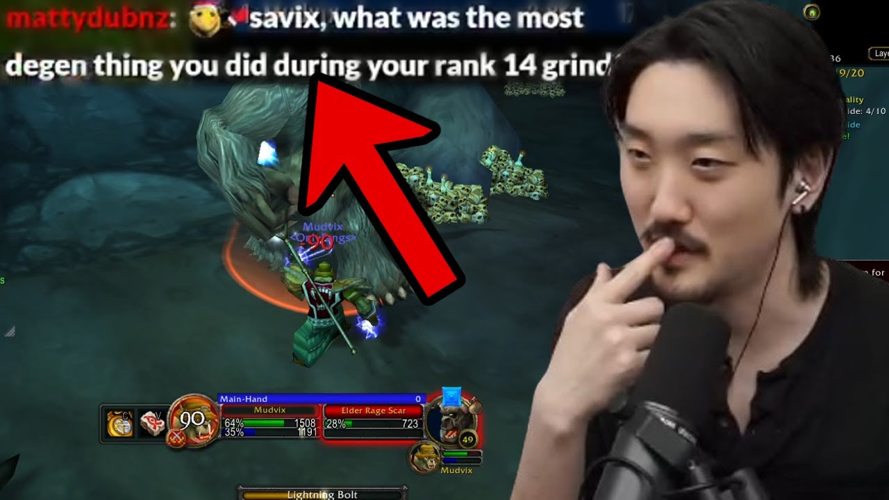 Chat Asks Savix About The Rank 14 Classic WoW Days