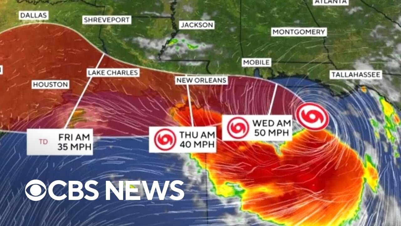 Tropical Storm Bertha threatens Gulf Coast with strong winds and rain