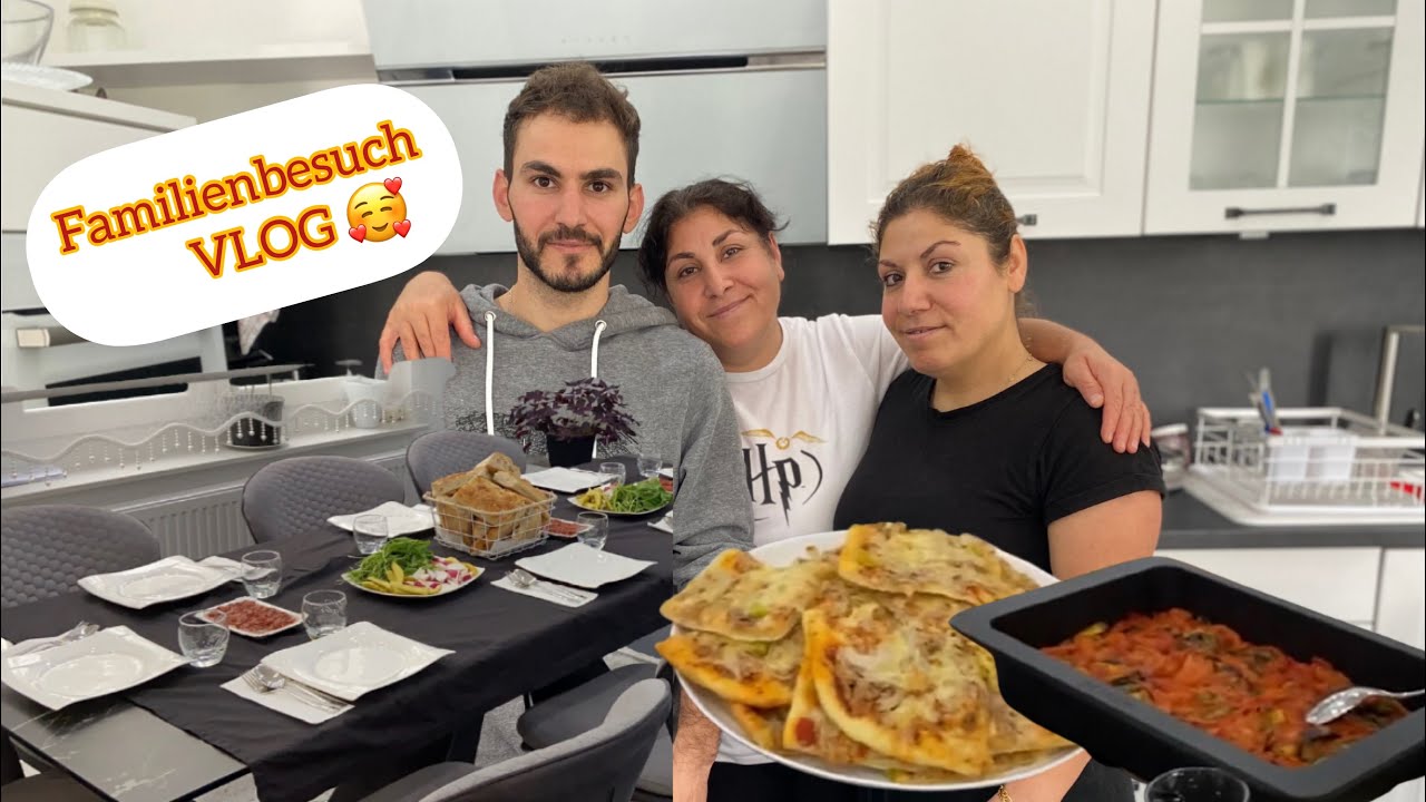 Familienbesuch Vlog 💯🥰 in Bielefeld mit meryems küche 😍 ma xarinake xaş çekır