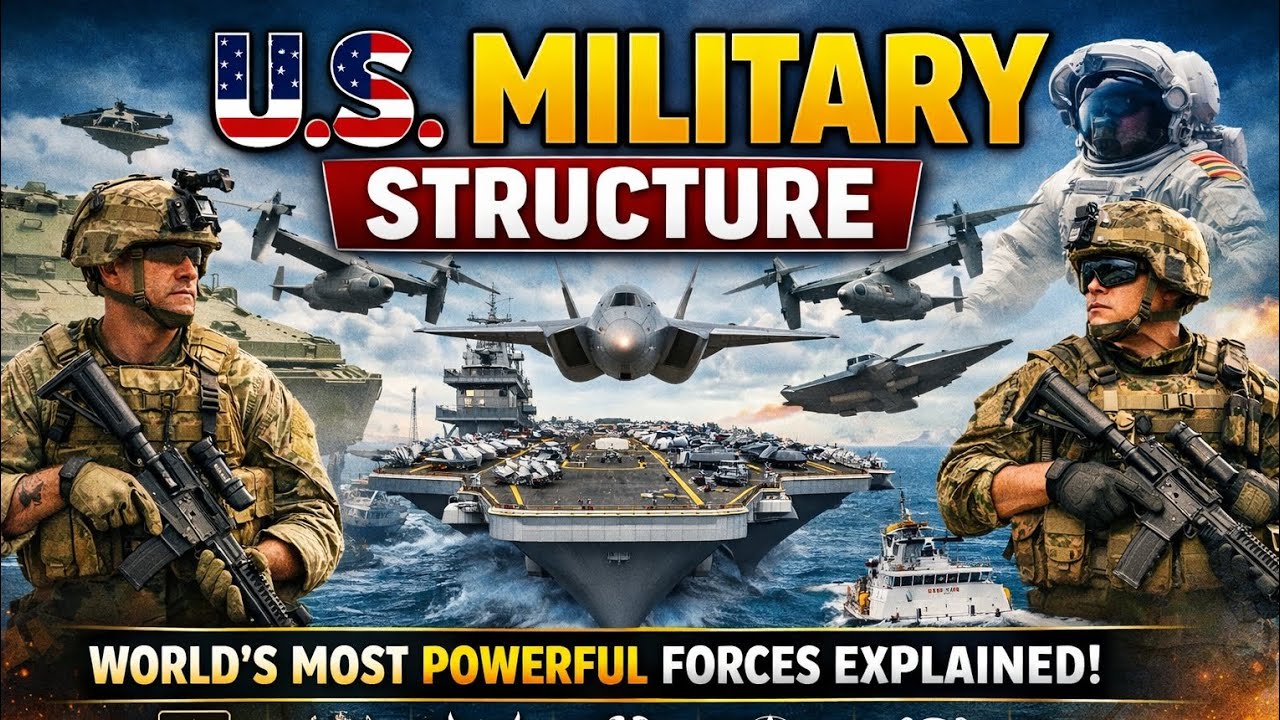 Understand the Powerful Structure of the U.S Military | World&rsquo;s Most Advanced Armed Forces Explained