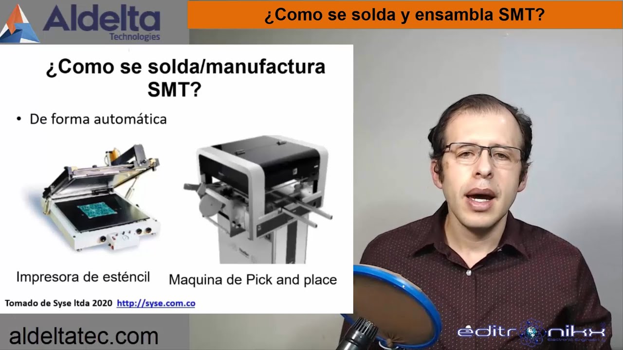 Como se Solda componentes SMD en 5 minutos [para que ensambles sin problemas]