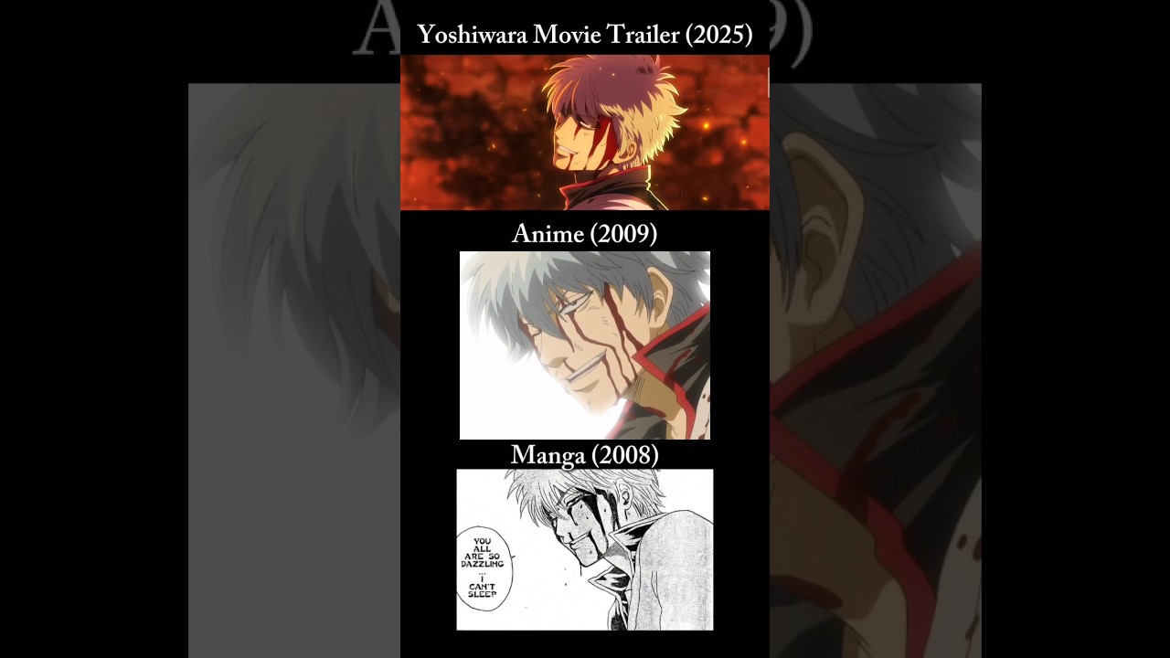 GINTAMA Yoshiwara Reanimated Movie Comparison