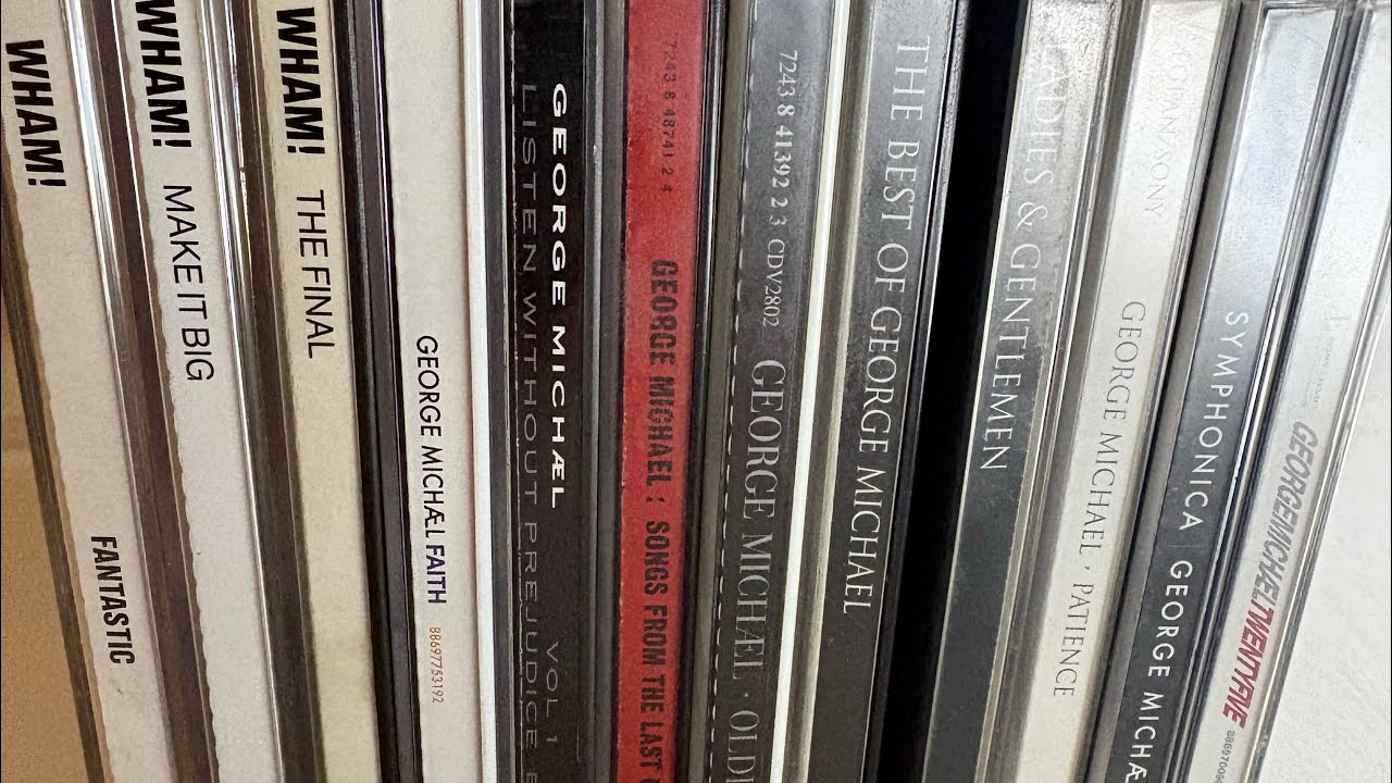 MY GEORGE MICHAEL & WHAM CD COLLECTION 