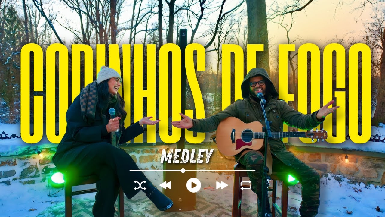 CORINHOS DE FOGO 🔥 | Medley Pentecostal | Pierry e Tielly | Louvor Cheio de Unção