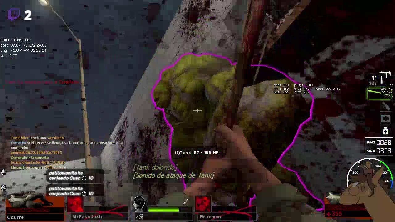 Left 4 Dead 2 Tank Rush