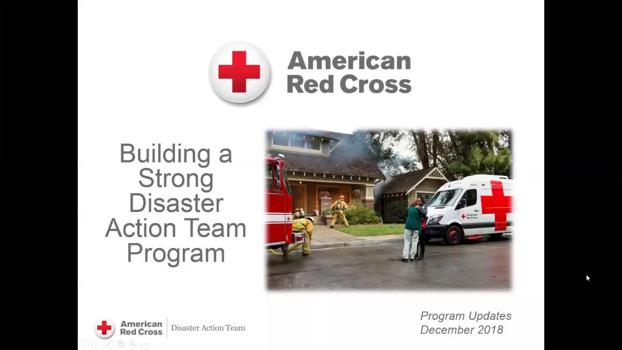 Building a Strong Disaster Action Team Program – December 2018