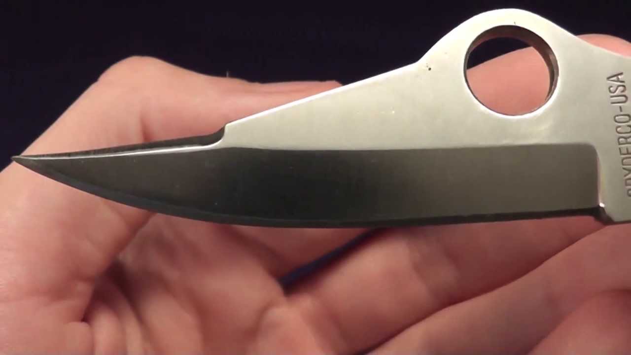 Spyderco Worker 1080p Macro time!