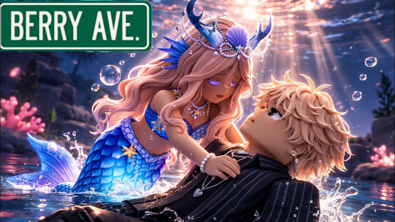 He DOESN'T KNOW I'm a MERMAID| Berry Ave RP Roblox