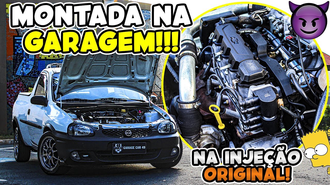 🔥ACELERANDO DE PICKUP CORSA TURBO