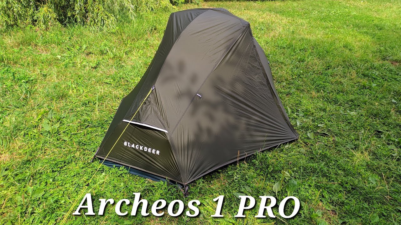 Палатка Archeos 1 PRO. Беглый обзор сразу с доставки.