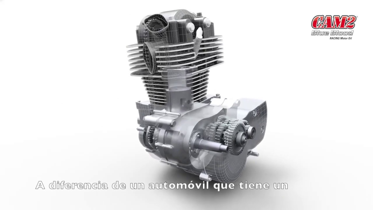 Como funciona el aceite 4T en el motor de motocicleta.