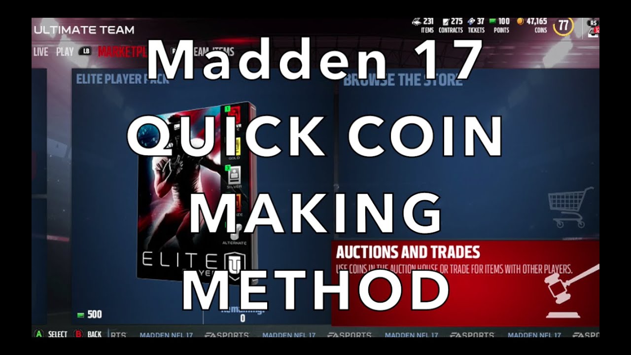 MADDEN 17- HOW TO MAKE COINS FAST USING YOUR BINDER! MUT 17 TIPS ULTIMATE TEAM