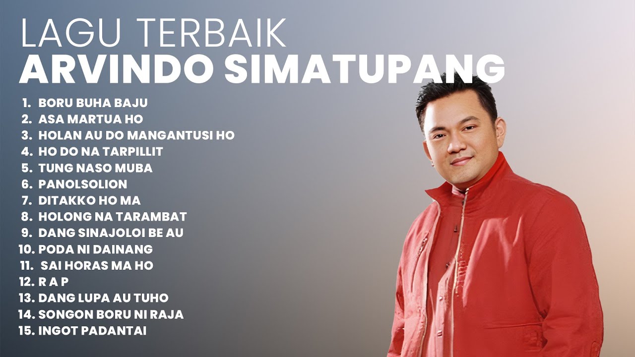 KUMPULAN LAGU TERBAIK ARVINDO SIMATUPANG | PLAYLIST TERBARU 2024 LAGU BATAK