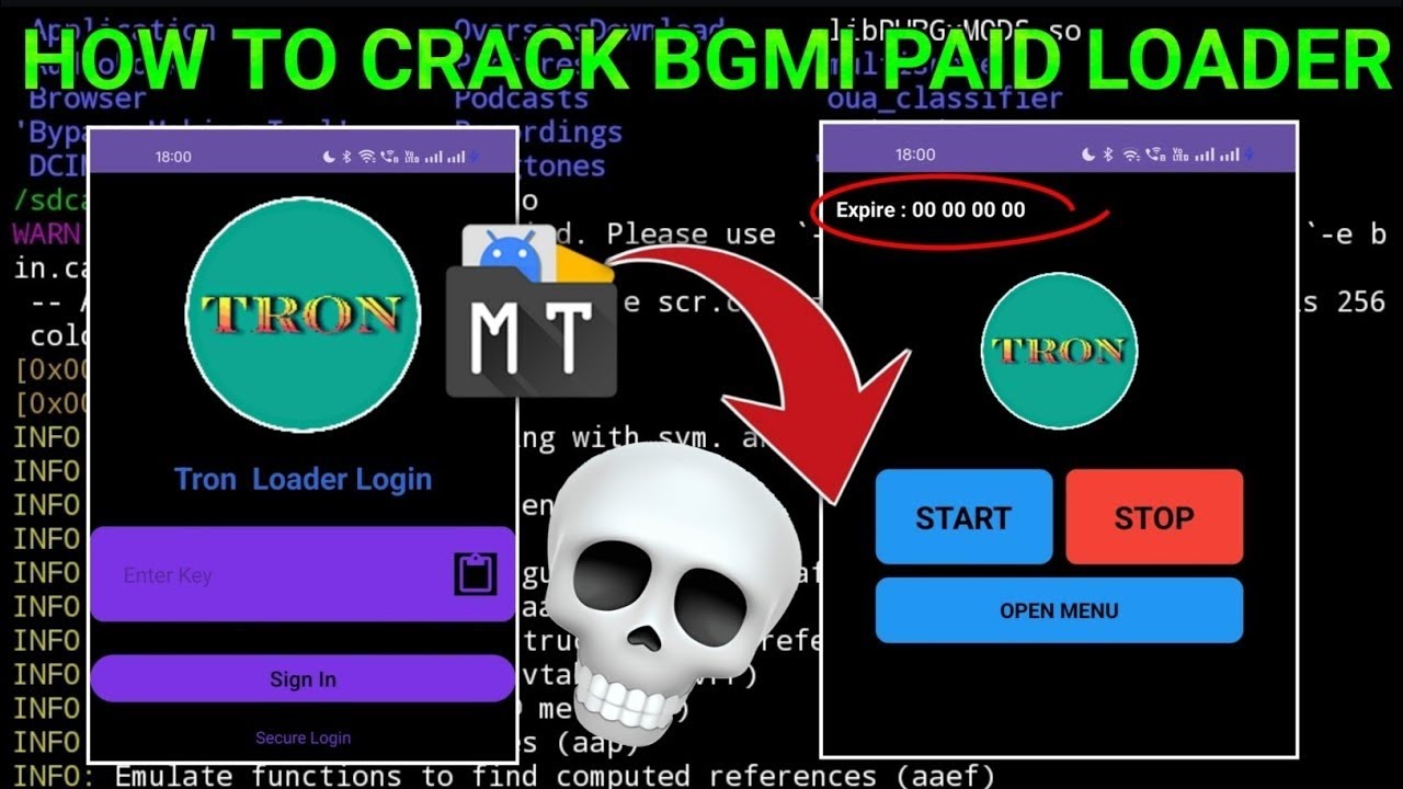 How To Crack Paid Mods | Remove login Page| Any Mod Apk Crack 2 Minutes #bgmimodapk#crackBgmimod
