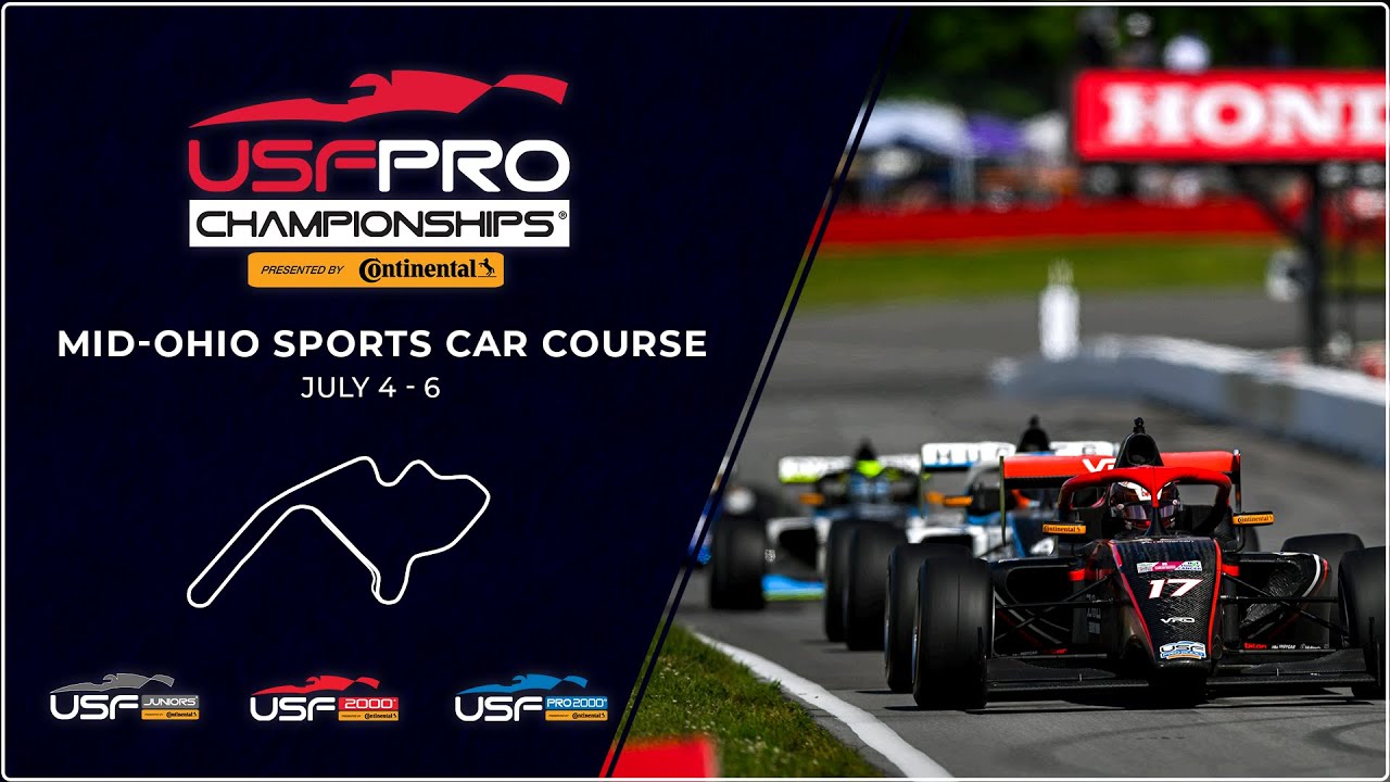 USF2000 - Race 2 & USF Pro 2000 - Race 2 - Mid-Ohio Sports Car Course