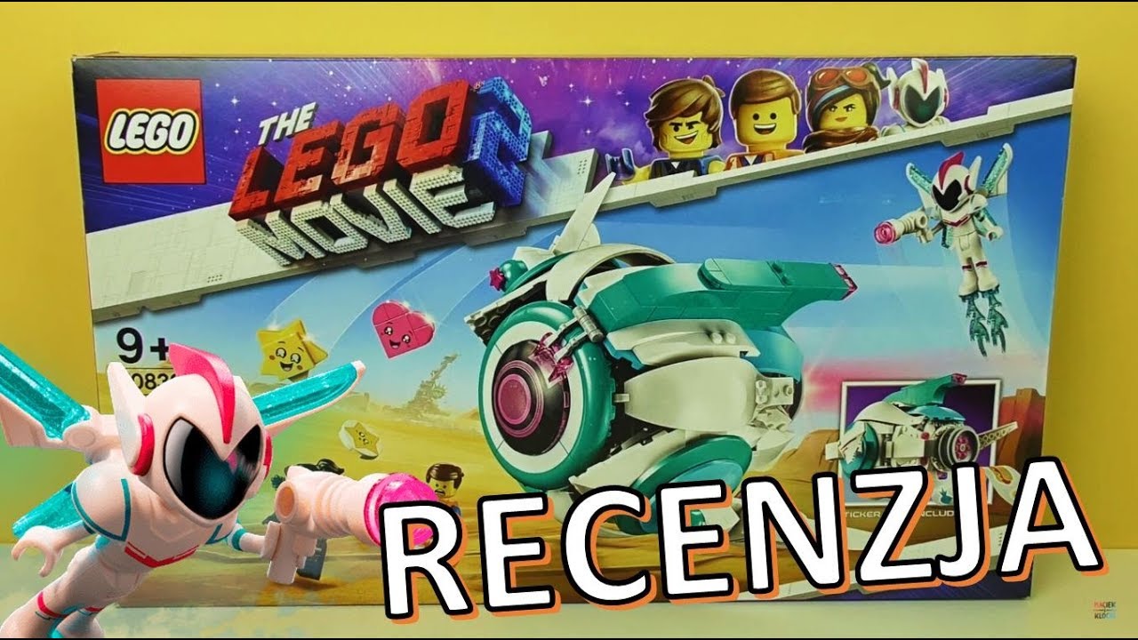 LEGO Movie 2 Gwiezdny statek Słodkiej Zadymy 70830 / RECENZJA