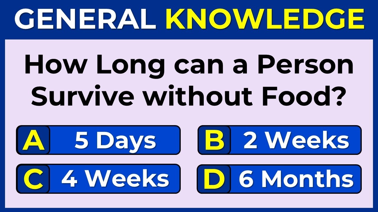 How Good Is Your General Knowledge? Only A Genius Can Score 100% #GK