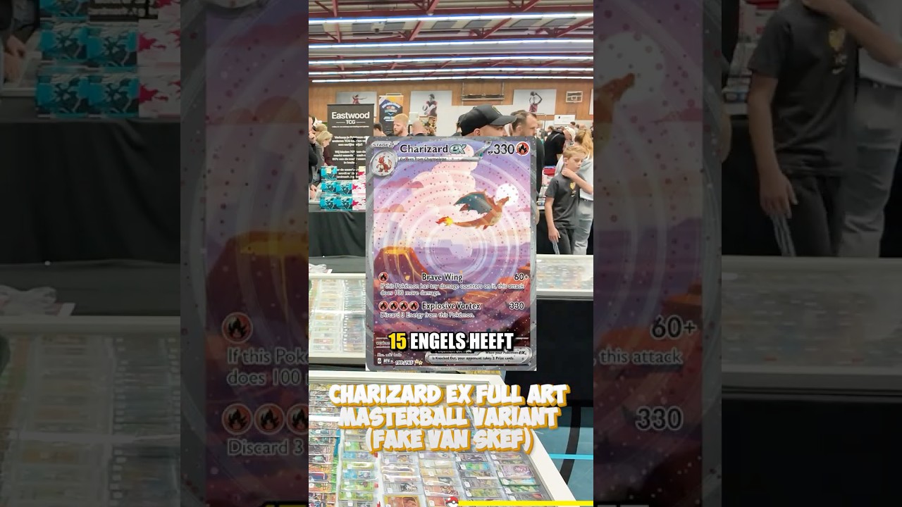 Pokémon 151 engels MASTERBALL?! WAT?! Charizard GRAIL verkocht 