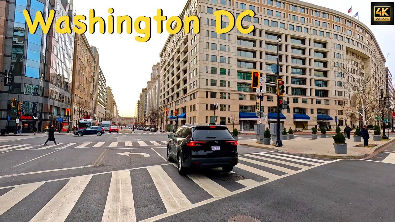 This Is What a Winter Drive Feels Like ❄️ | Washington DC
