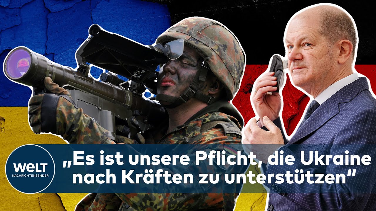 DEUTSCHE WAFFEN f&uuml;r die UKRAINE zur Verteidigung von PUTINS INVASIONSARMEE