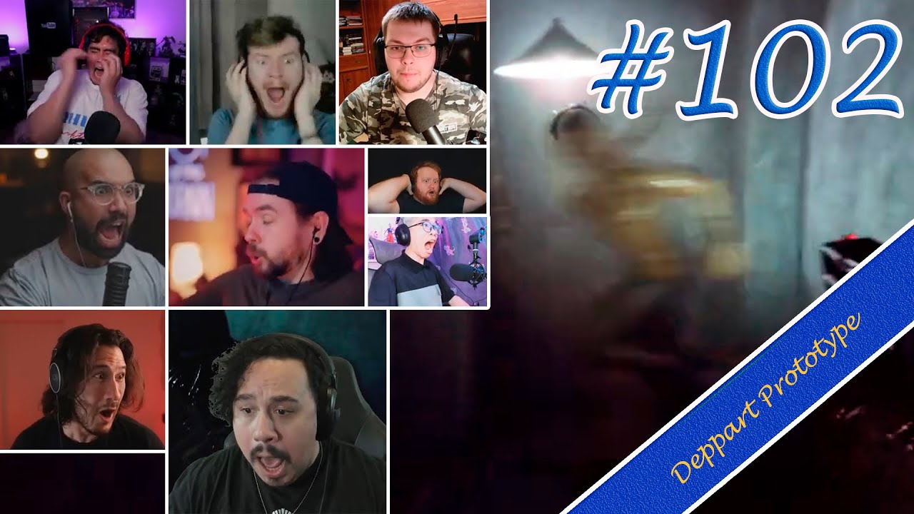 Gamers React to Running Psycho in the Hallway in Deppart Prototype [#102]