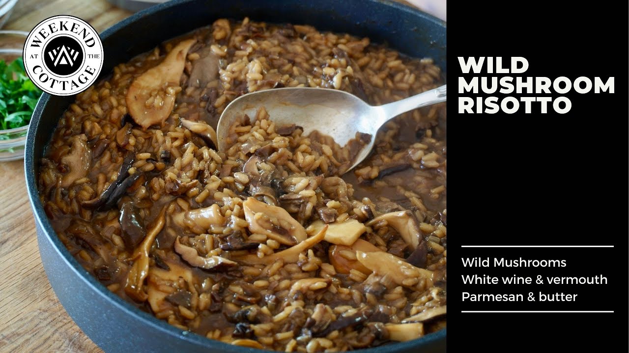 Creamy WILD MUSHROOM RISOTTO