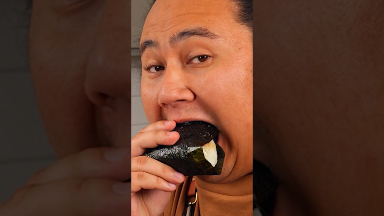 Nothing sadder than when you bite into an onigiri and it falls apart 🍙😞