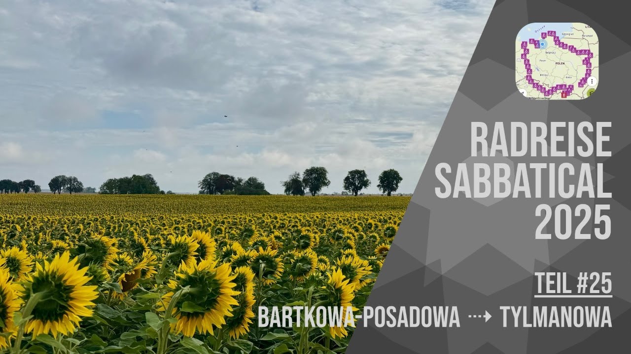 Sommerradreise 2025 #25 - Velo Dunajec, von Bartkowa-Posadowa bis Tylmanowa