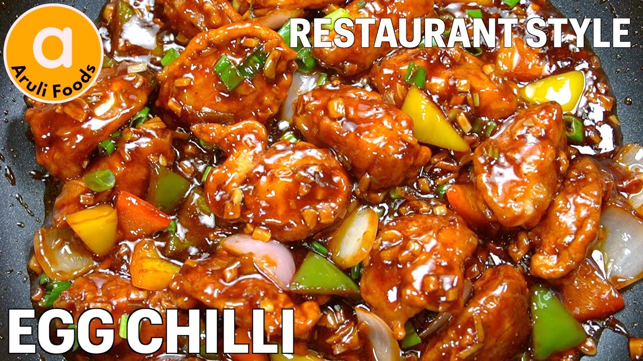 Egg Chilli Recipe | How to Make Egg Chilli | Anda Chilli | Chilli Egg | Egg Manchurian