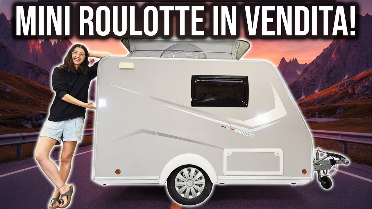 ABBIAMO CAMPERIZZATO  La Roulotte PIU' PICCOLA Del MONDO
