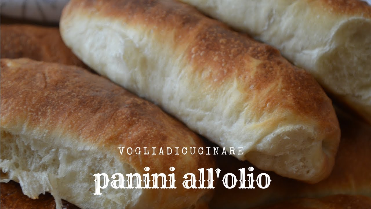 Panini all'olio soffici come nuvole