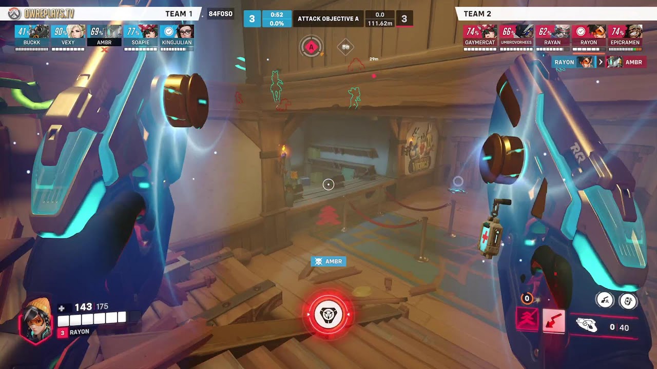 tracer 2 by RAYON &mdash; Overwatch 2 Replay 84F0S0