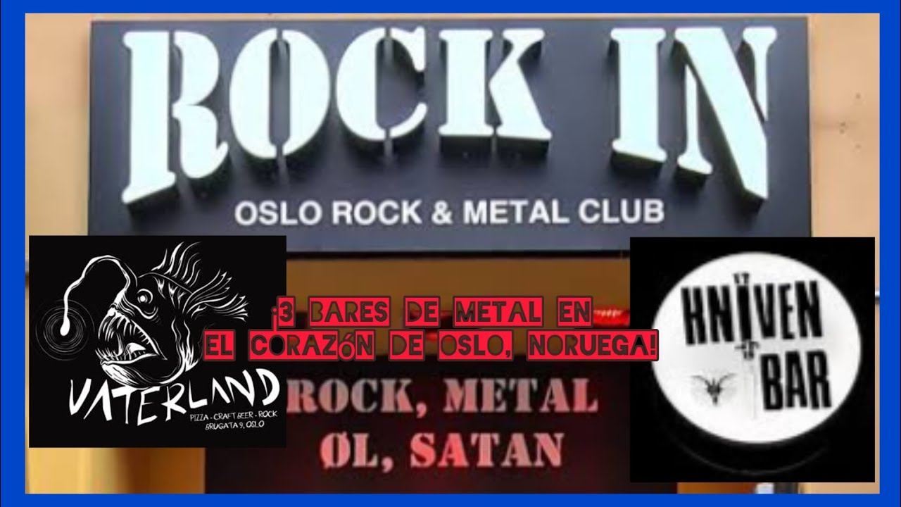 Metal Tour en Oslo: 3 Bares de Metal en Oslo, Noruega