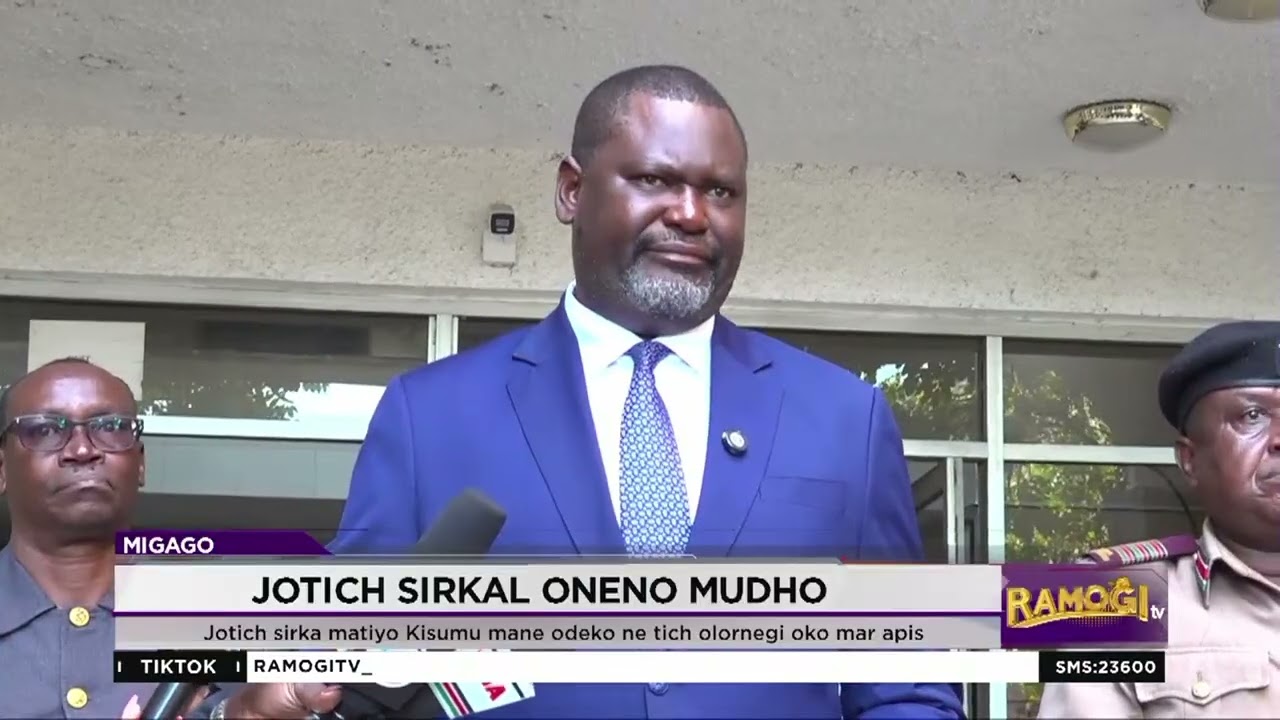 Jotije sirkal matiyo Kisumu mane odeko ne tich olornegi oko mar apis