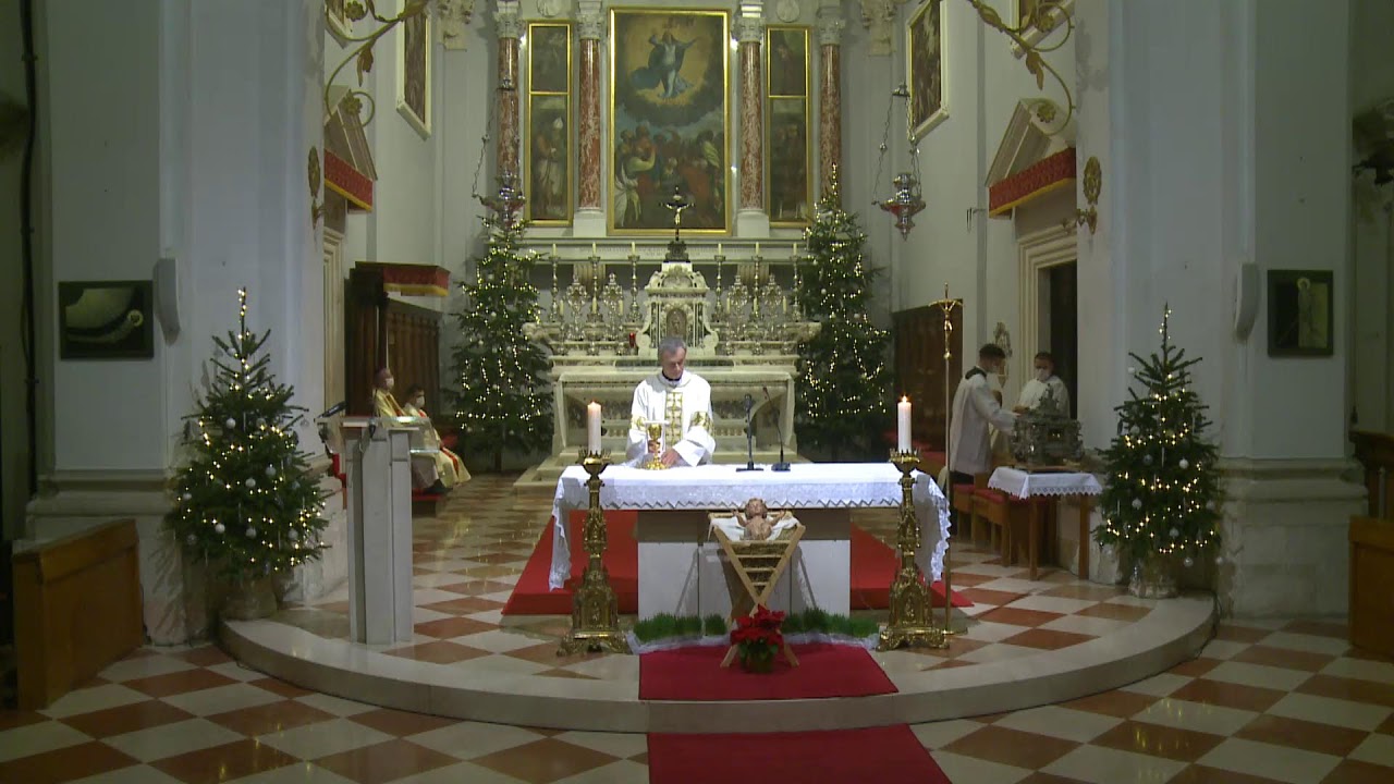 Sveta misa polnoćka iz katedrale Gospe Velike 24.12. 2021.