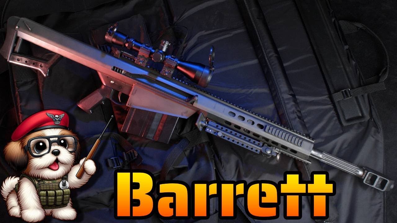BARRETT .50 BMG - Historia, Características y Variantes