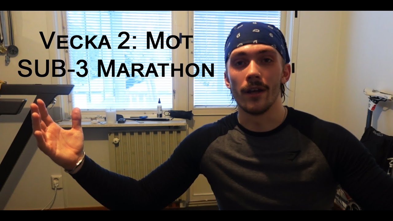 Vecka 2: Mot SUB-3 Marathon