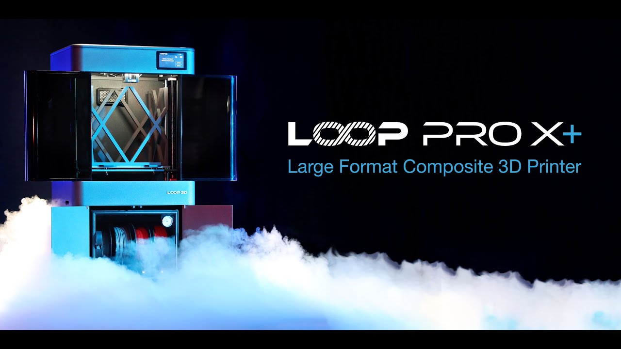 LOOP PRO X+ Introducing New 3D Printer by LOOP 3D [VOICE-OVER COMMENTARY]