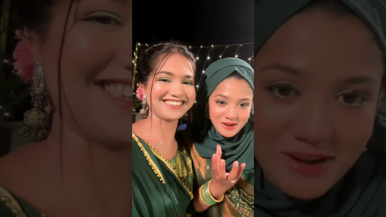 বিয়া মানেই নাচগান হোক সেটা ছোটবোন এর 😊,,