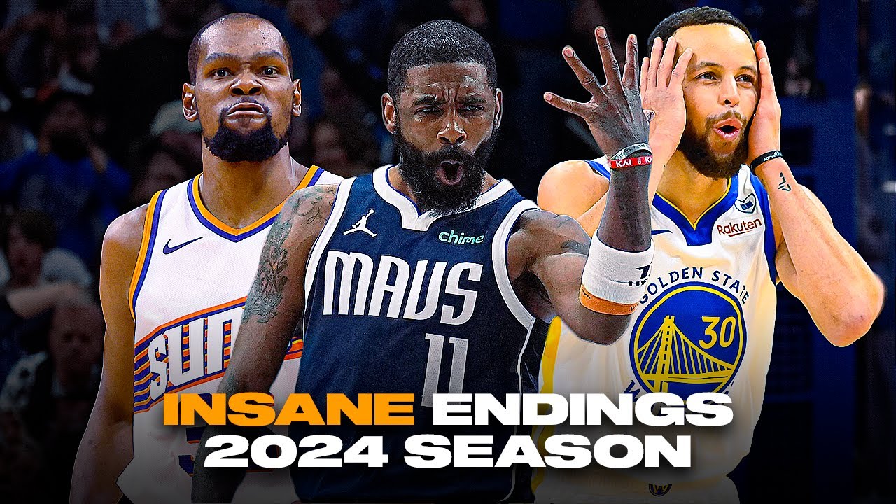 The Most INSANE NBA Endings of 2024 Season 😱