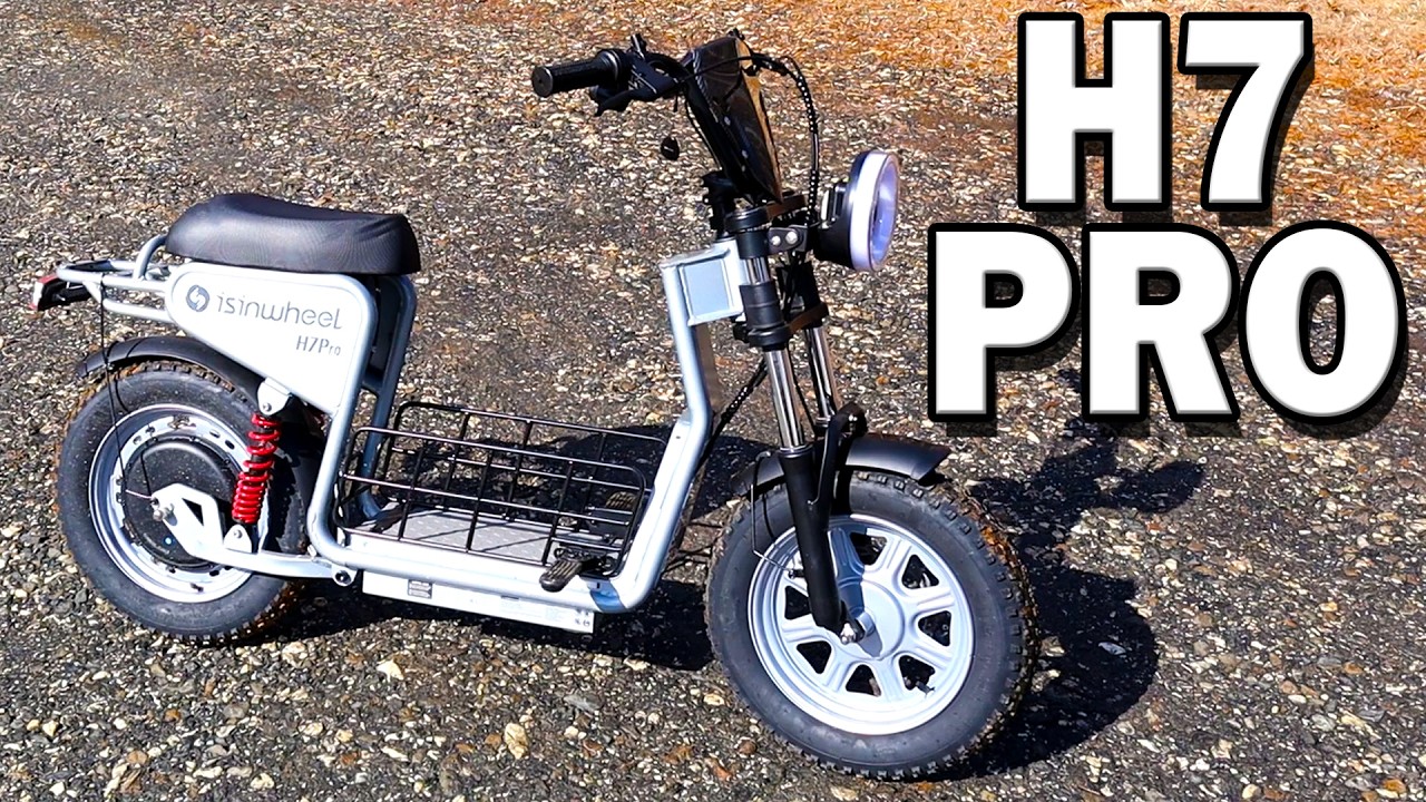 Электросамокат Isinwheel H7 Pro — развивает скорость 38 миль в час!