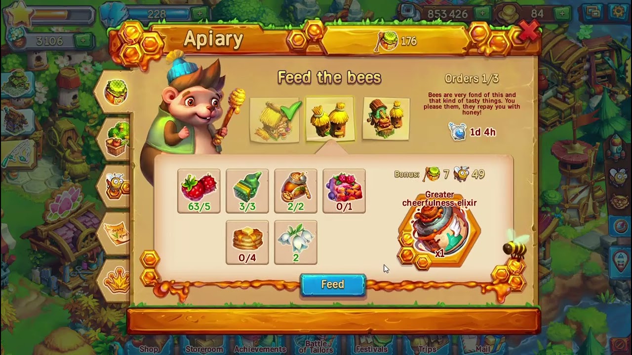 #game  #Hedgies  #relax            Hedgies42        feed the bees