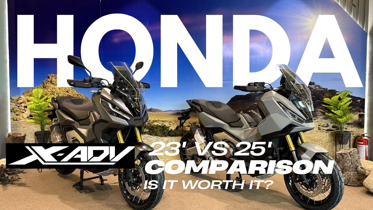 Honda XADV750 | 2023 vs 2025 Comparison. Brand New 2023 model still worth it? with price comparison