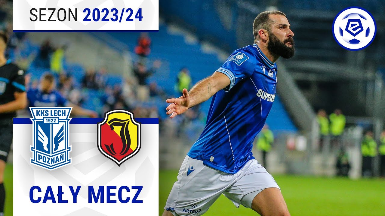 (1/2) Lech Poznań - Jagiellonia Białystok | CAŁY MECZ | Ekstraklasa 2023/24 | 4. Kolejka