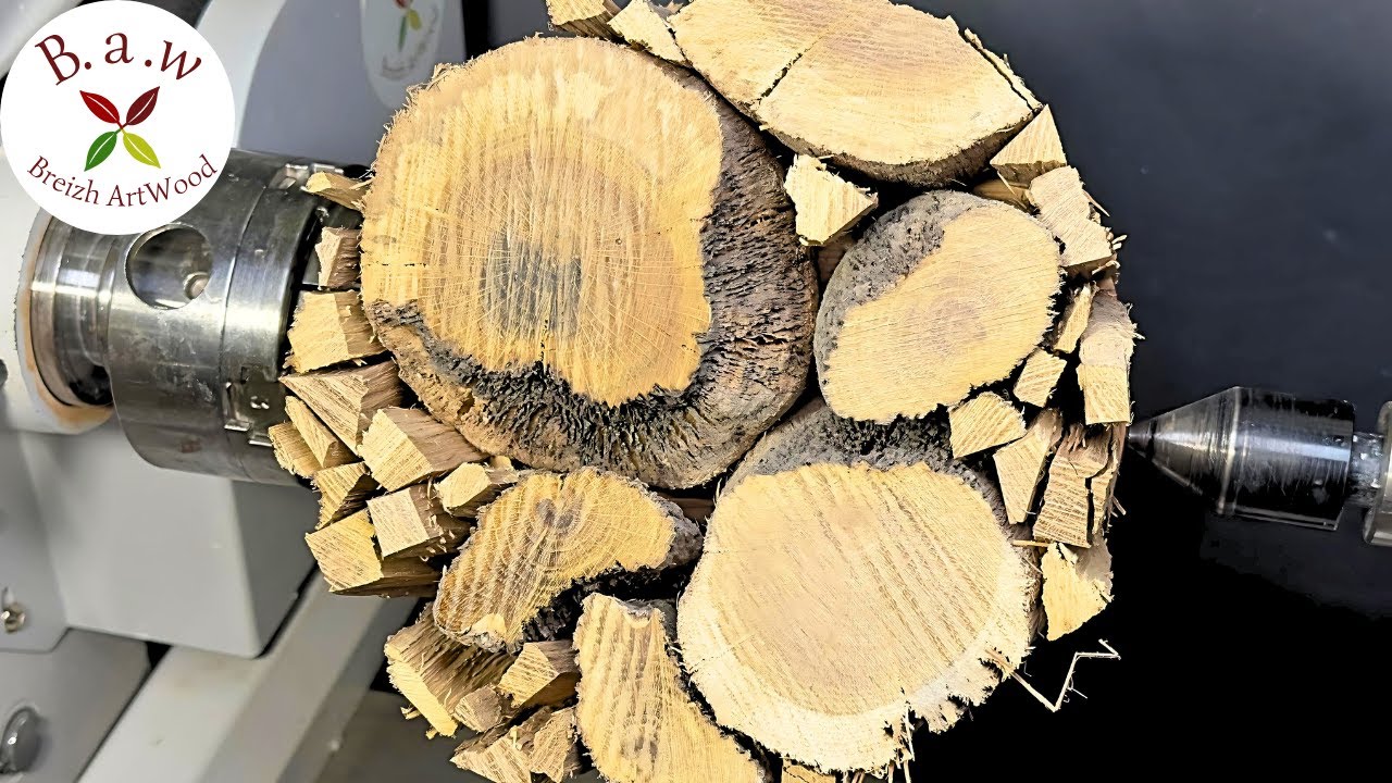 Woodturning : The MYSTERIES of driftwood -Can you GUESS what this wood is❓