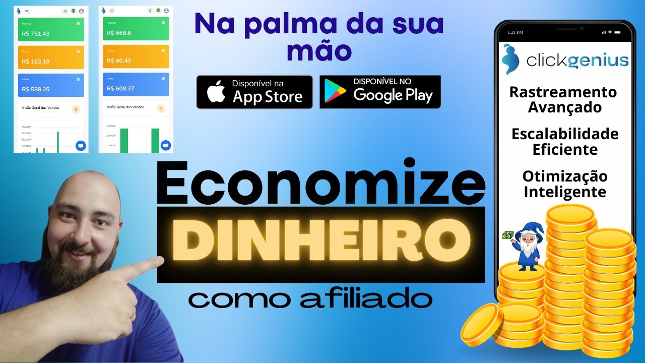 ClickGenius : Ferramenta de Trackeamento - Rastreamento e Otimiza&ccedil;&atilde;o