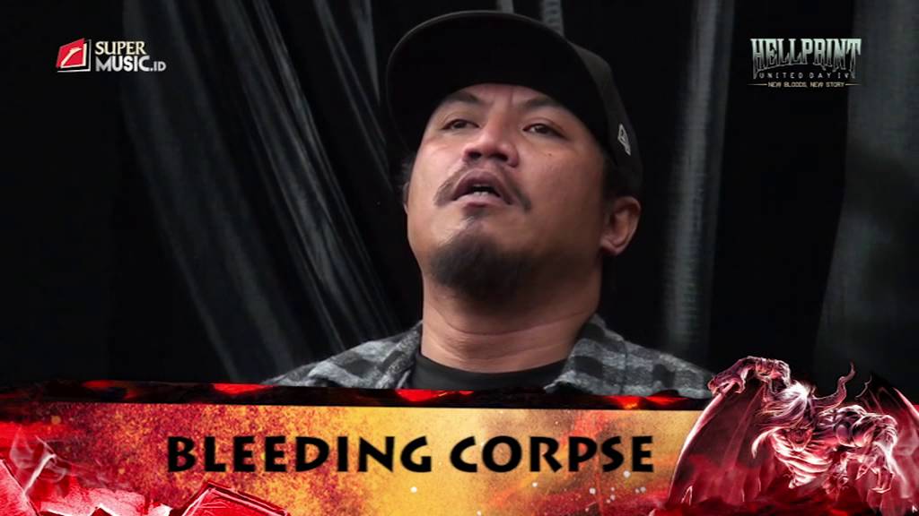 BLEEDING CORPSE Live at HELLPRINT UNITED DAY IV